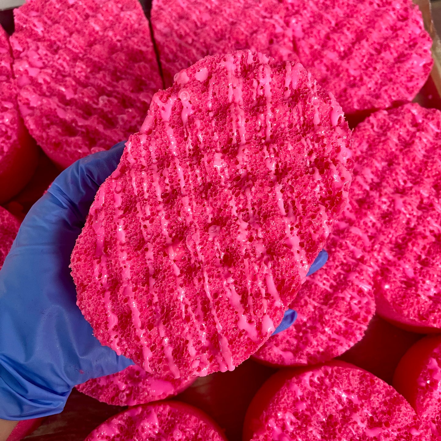 Exfoliating Jumbo Soap Sponges - Multiple Scents - For Soft & Smooth Skin