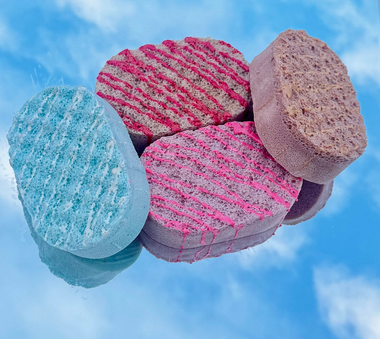 NEW Sweet n Short Soap Sponge Collection