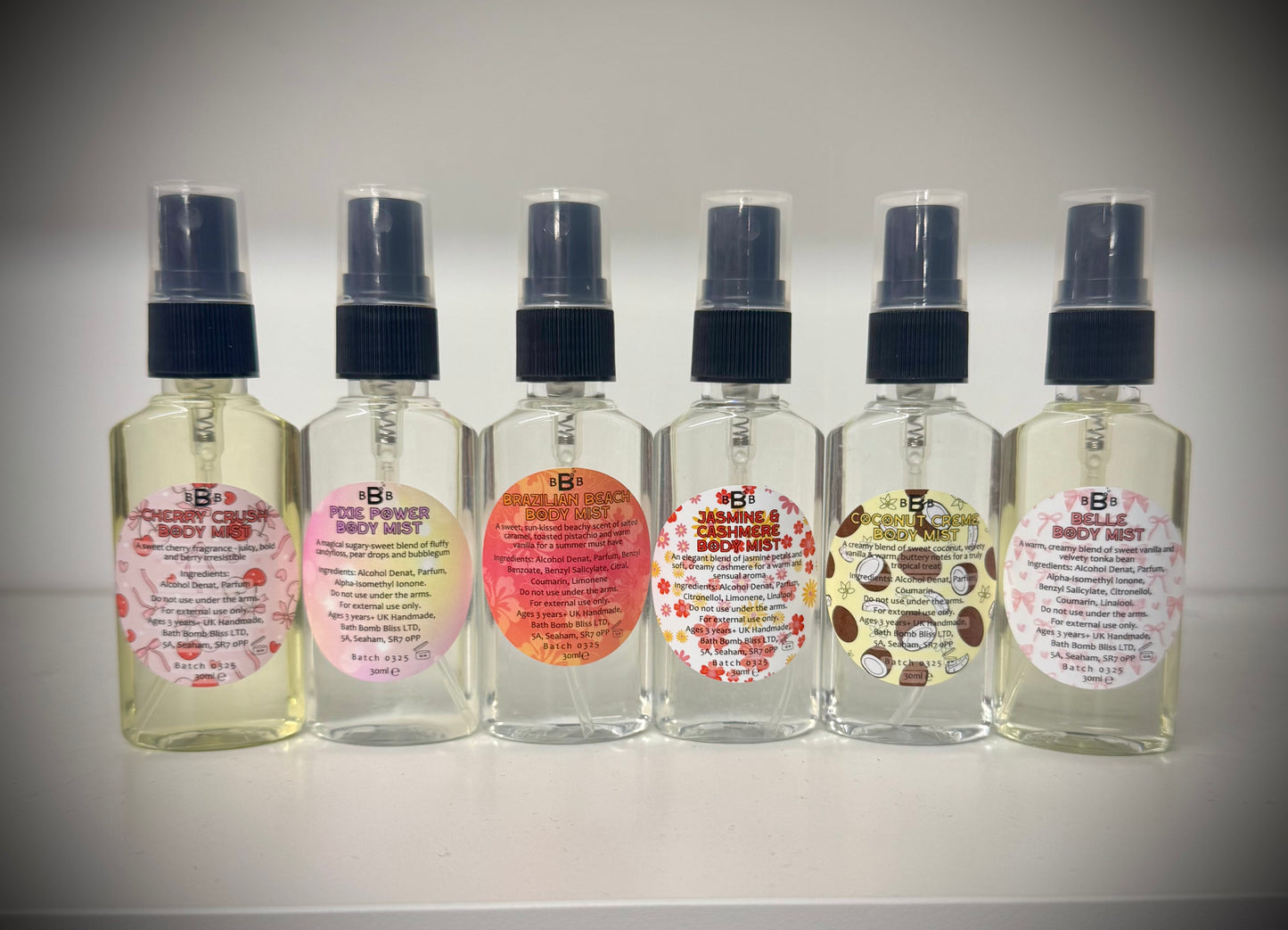 30ml Body Mist: Eau De Toilette