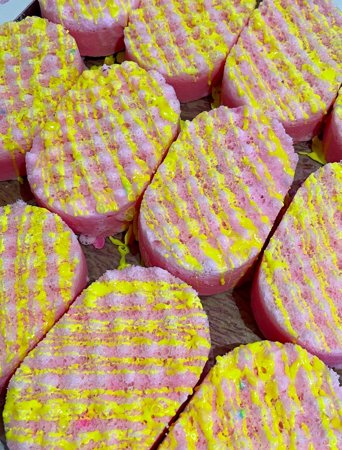 Exfoliating Jumbo Soap Sponges - Multiple Scents - For Soft & Smooth Skin