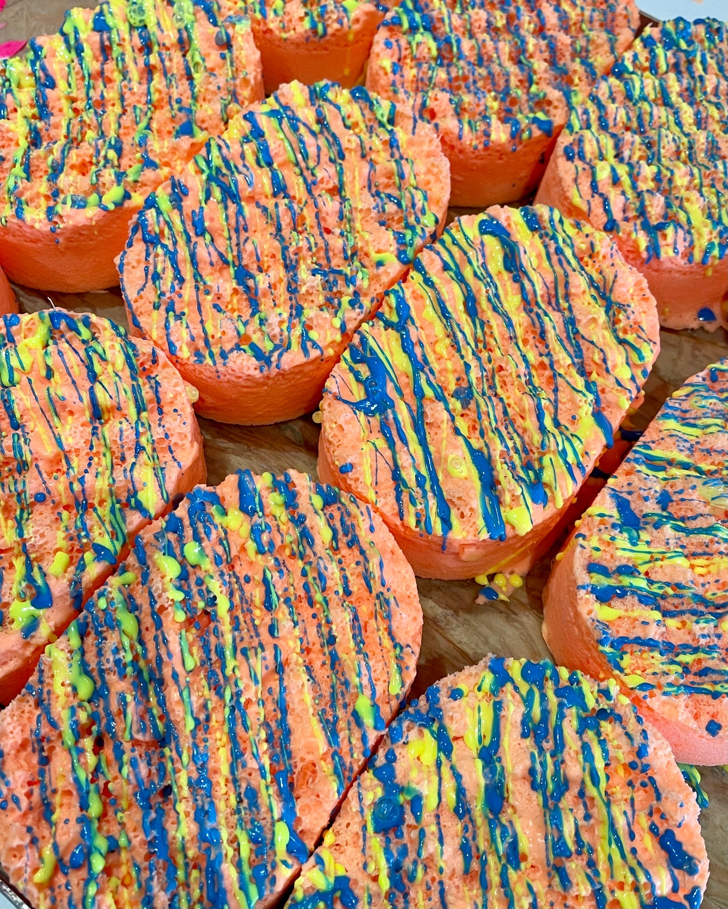 Exfoliating Jumbo Soap Sponges - Multiple Scents - For Soft & Smooth Skin