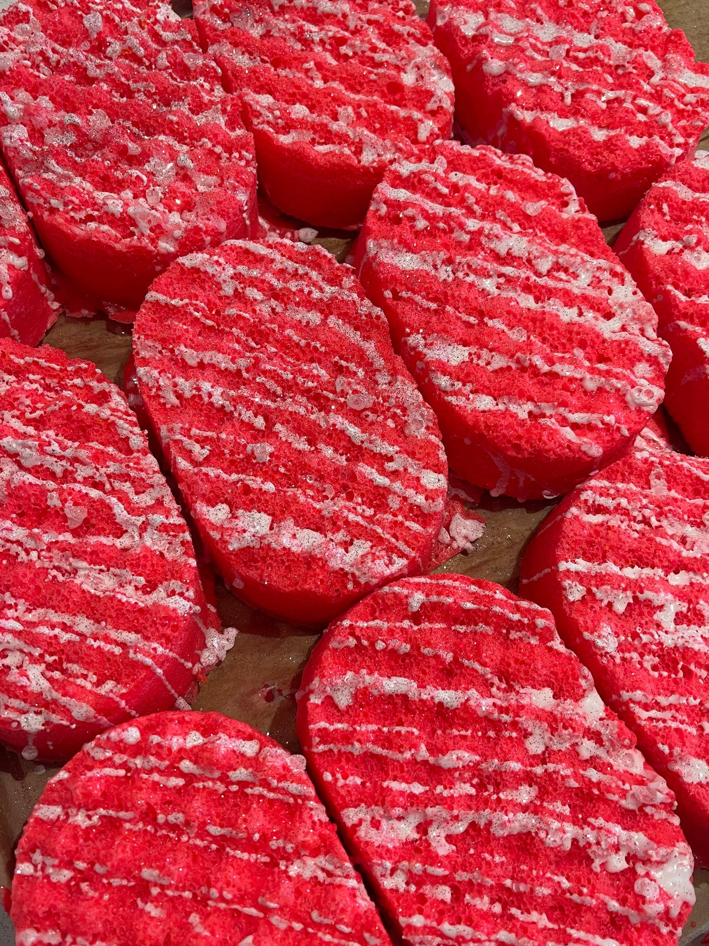 Exfoliating Jumbo Soap Sponges - Multiple Scents - For Soft & Smooth Skin