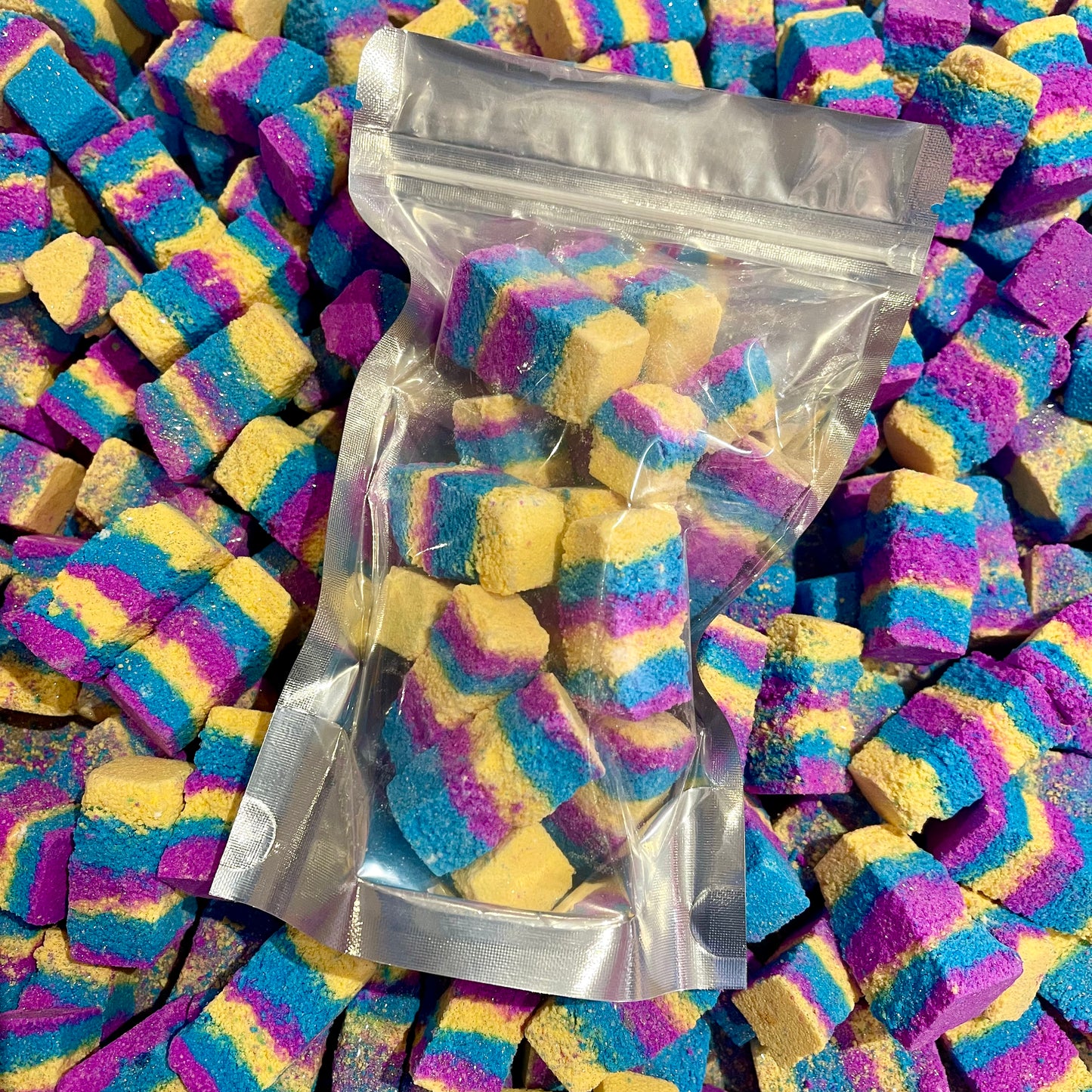 Bath Bomb Rocks - Multiple Scents - Colourful Bath Confetti