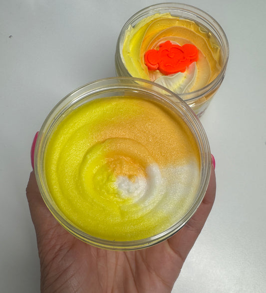 Sherbet Lemon Duo: Whipped Soap & Body Scrub