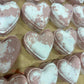 Fizzy Love Heart Bath Bombs With Hidden Colour