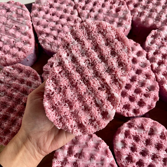 Hot Cocoa Exfoliating Soap Sponge