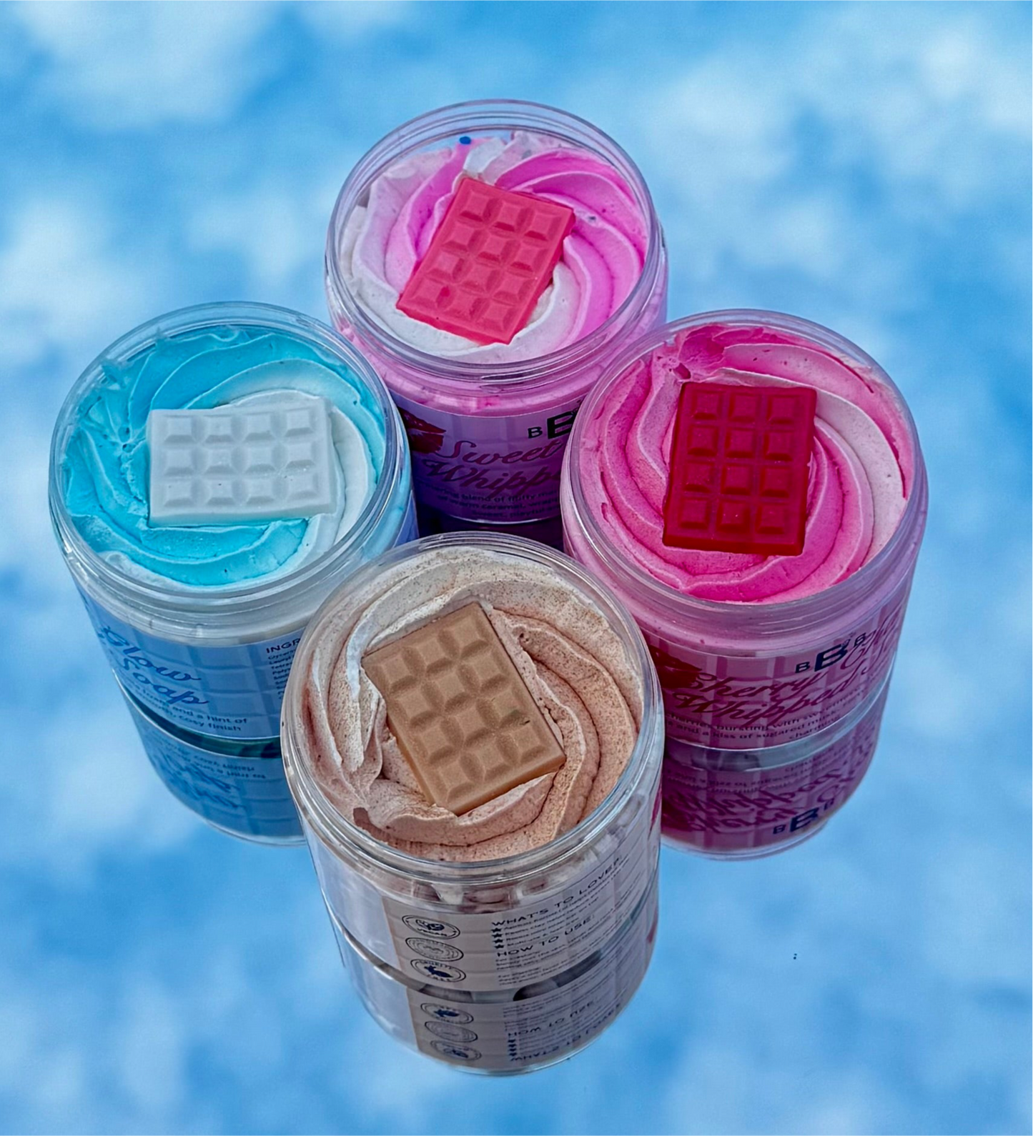 NEW Sweet n Short Variety Bundle: Mist, Rocks, Sponge, Whipped Soap, Body Scrub, Body Butter