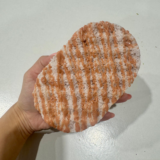 Happy Hazelnut Exfoliating Soap Sponge