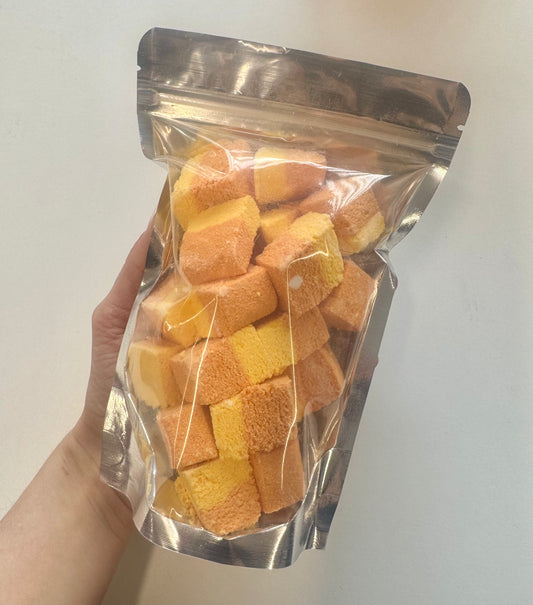 Sherbet Lemon Bath Rocks