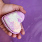 Fizzy Love Heart Bath Bombs With Hidden Colour