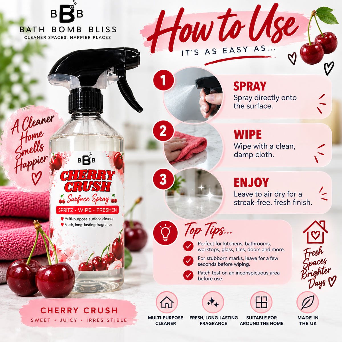 NEW Surface Spray! 500ml Cleaning Spray