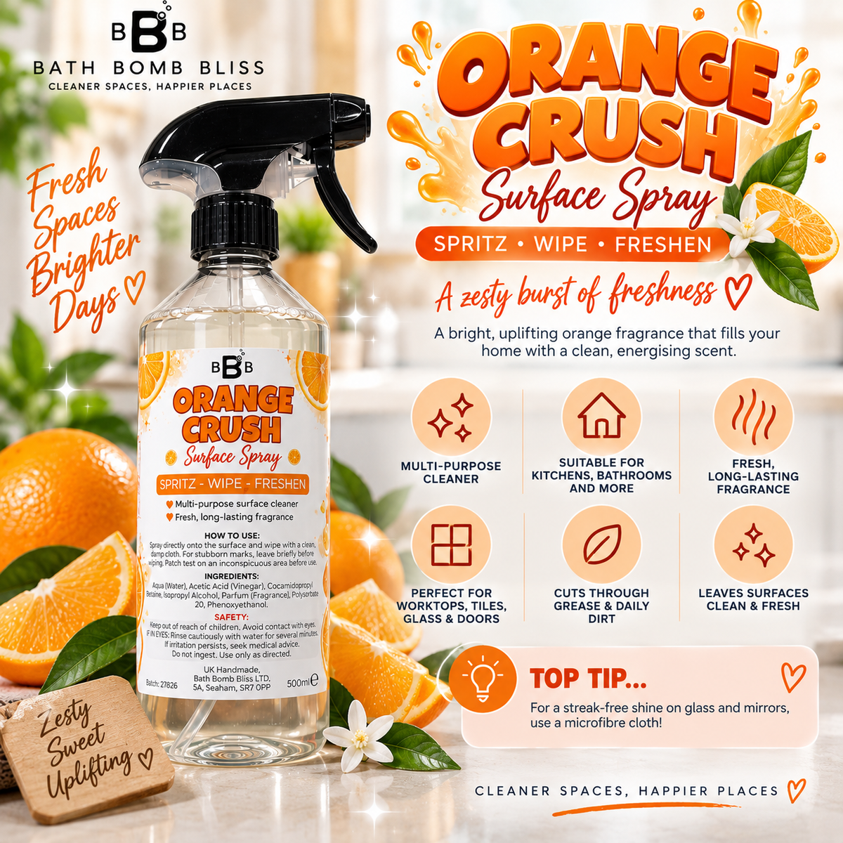 NEW Surface Spray! 500ml Cleaning Spray