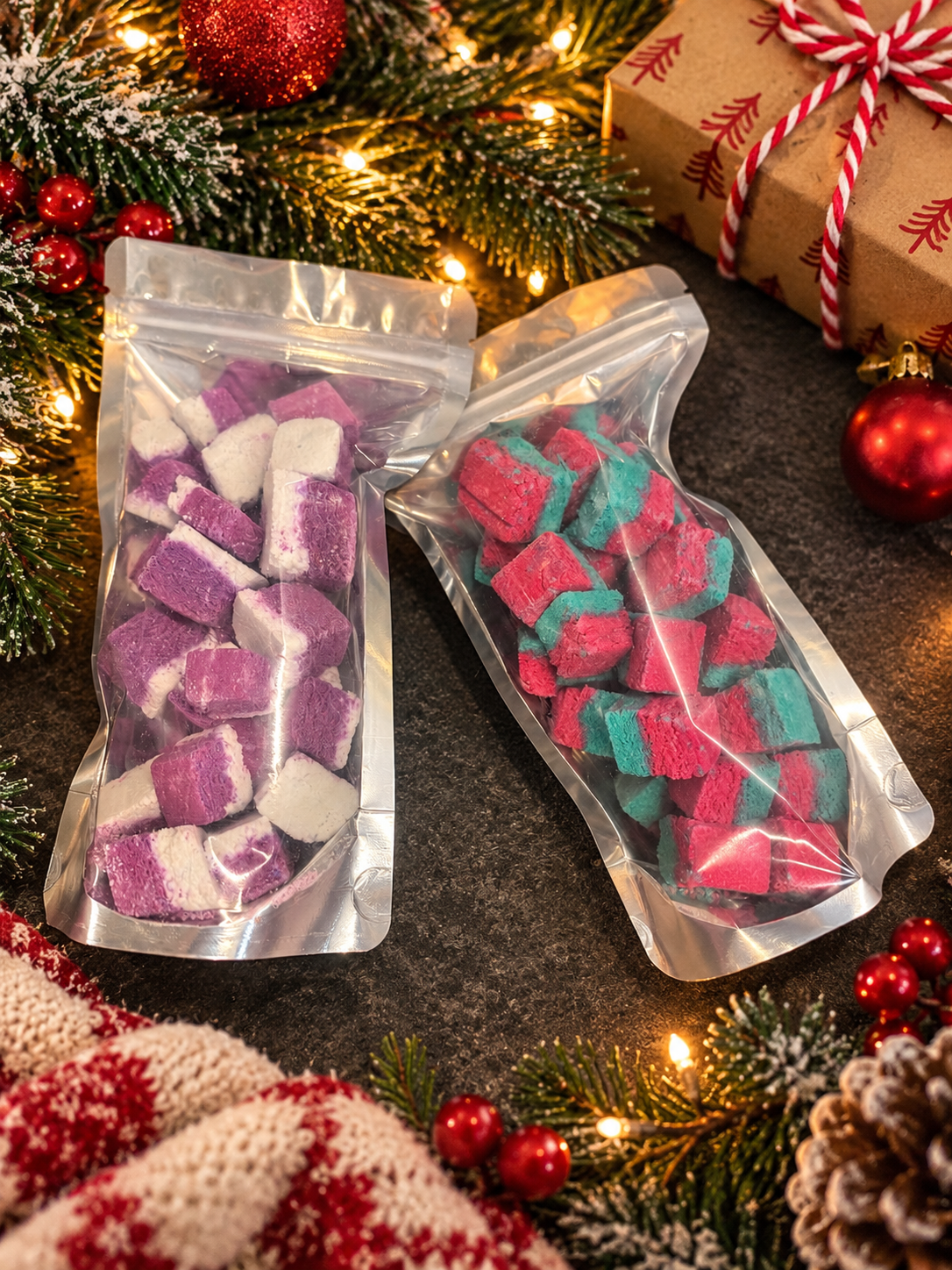 Christmas Bath Rocks
