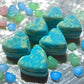 Fizzy Love Heart Bath Bombs With Hidden Colour