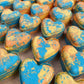 Fizzy Love Heart Bath Bombs With Hidden Colour