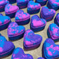 Fizzy Love Heart Bath Bombs With Hidden Colour